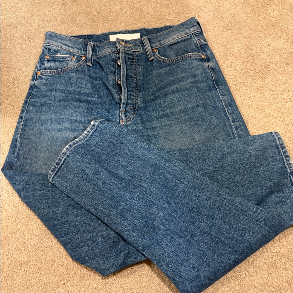 MOTHER SUPERIOR The Tomcat Kneeling in Stones Patches Jean Size 27 ret $285 - Picture 13 of 13